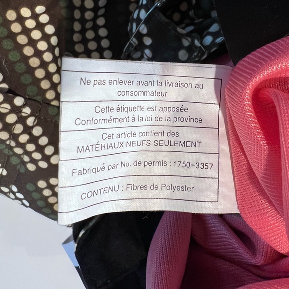 SECTION snow pants, olive green w/ white and tan dots, orange & pink accents, XL - Picture 6 of 12